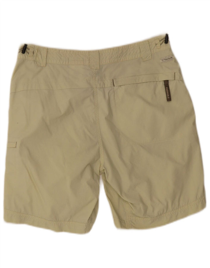 Columbia Womens Titanium Cargo Shorts US 8 Médio W30 Nylon Verde