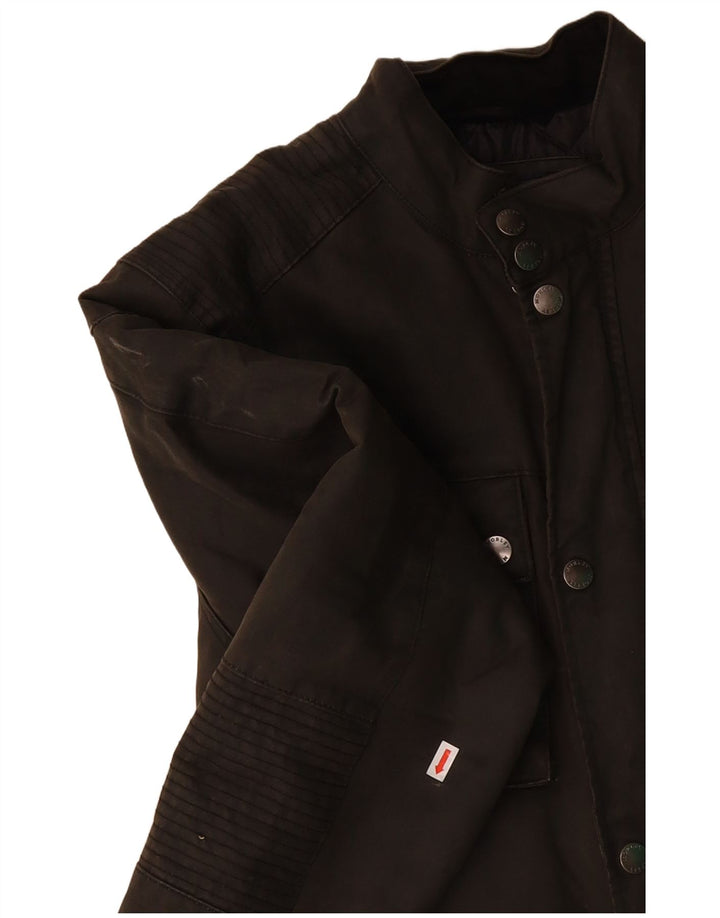 Jaqueta militar masculina MORLY'S UK 38 algodão cáqui médio