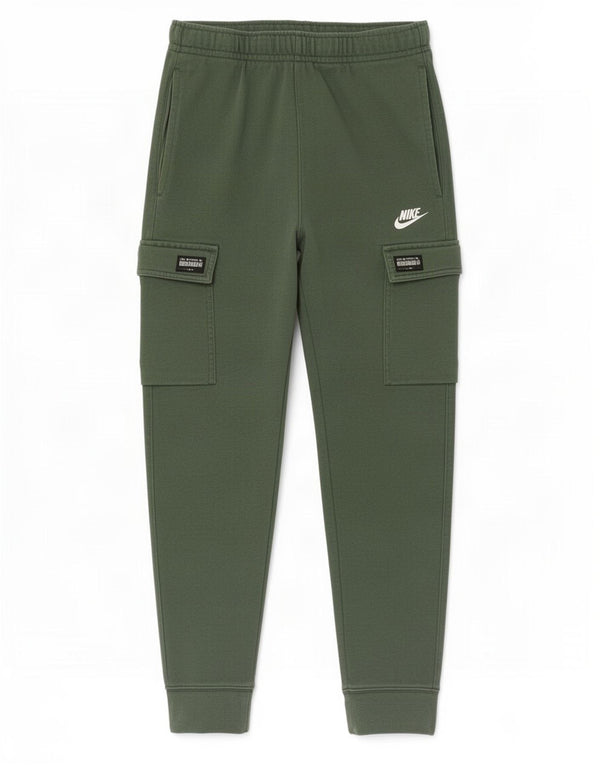 Nike Mens Cargo Calças de treino Joggers Pequeno Verde