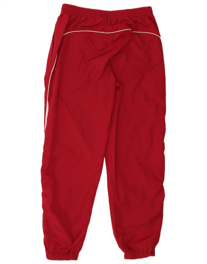 Calça de treino masculina Umbro Joggers grande poliéster colorblock vermelho