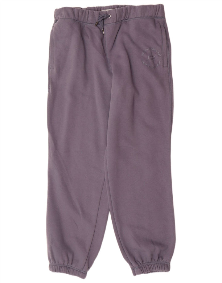 Calça de treino feminina JACK WILLS Joggers Reino Unido 16 grande algodão roxo