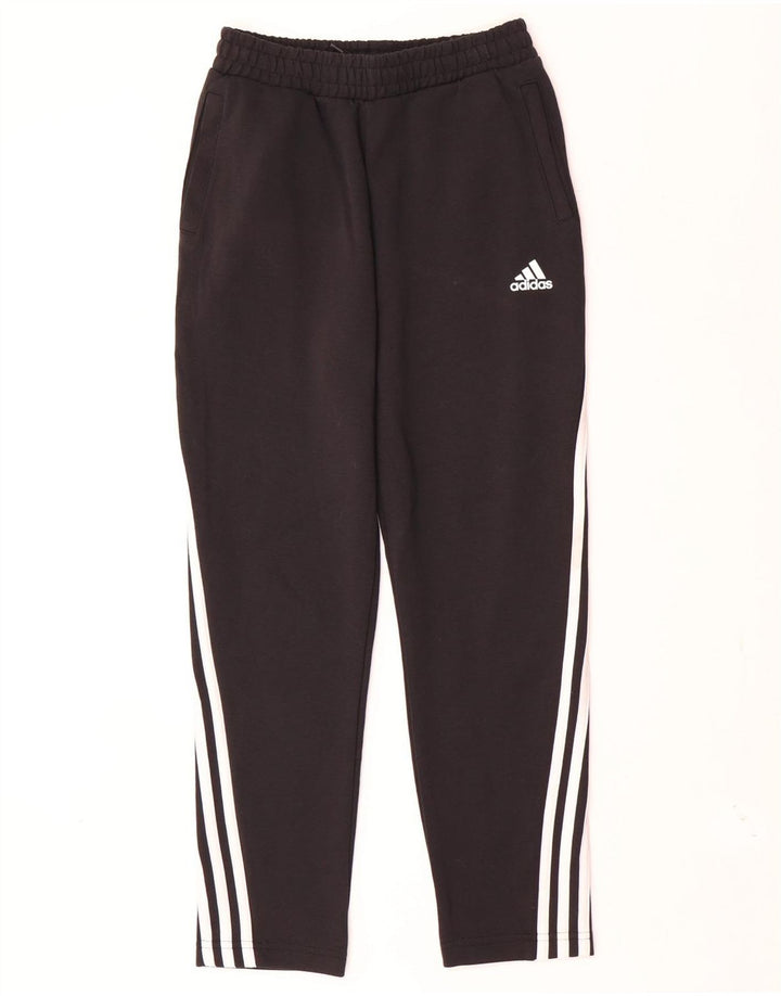 Calças de treino adidas menino 11-12 anos algodão preto
