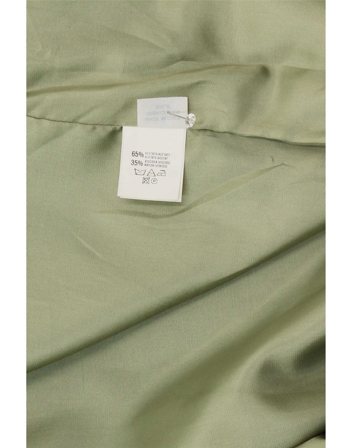 Jaqueta blazer masculina vintage com 1 botão IT 52 XL acetato verde