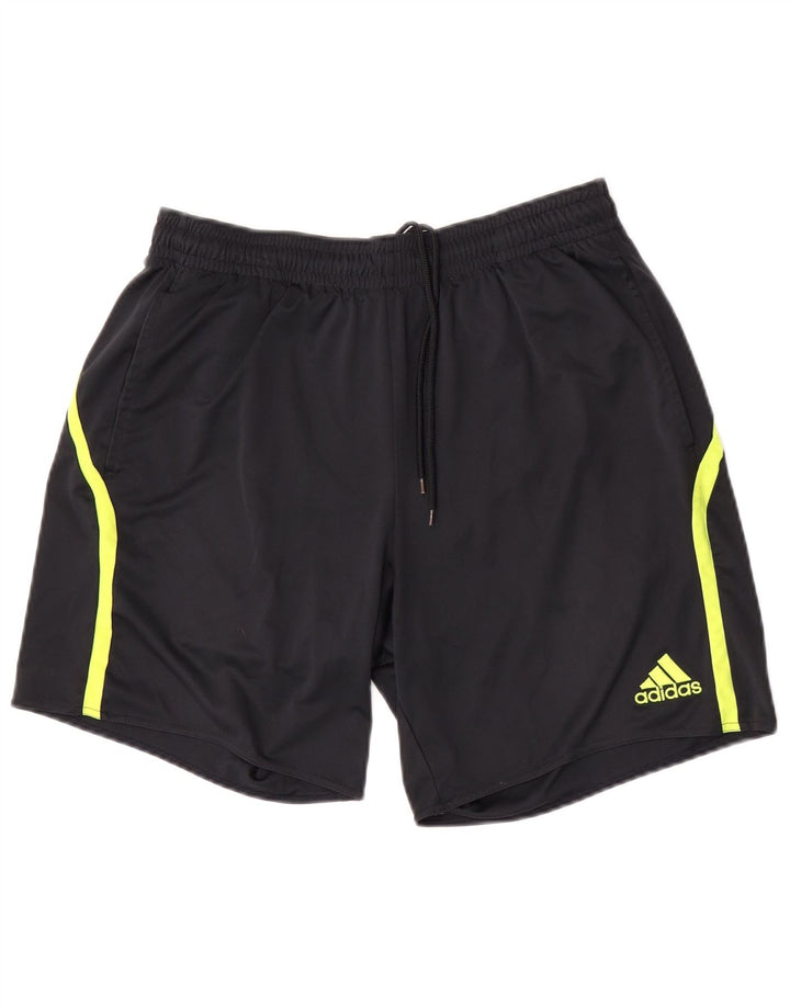 Adidas Masculino Climacool Sport Shorts Grande Preto Colorblock Poliéster