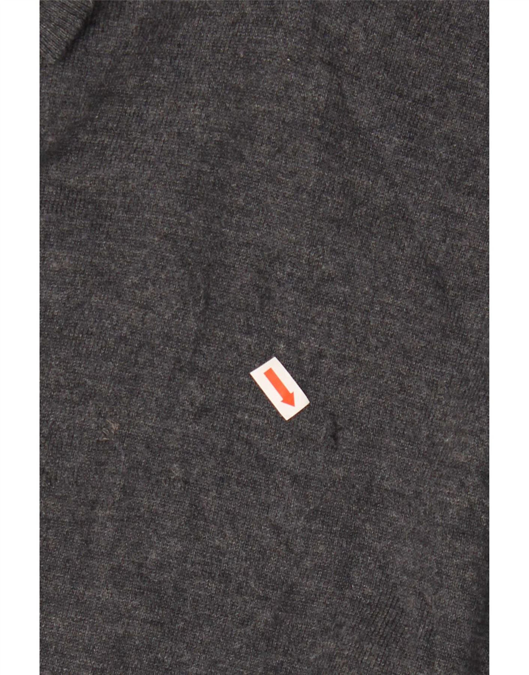 Suéter masculino Zara com decote em V XL cinza