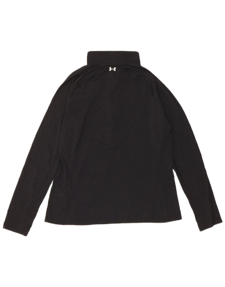 UNDER ARMOUR Feminino pulôver gráfico agasalho top Reino Unido 14 grande preto