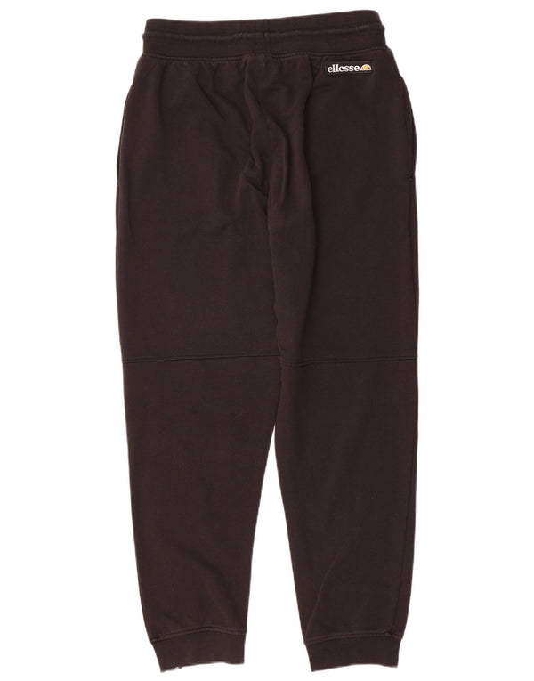 Calça de treino masculina Ellesse Joggers médio algodão preto