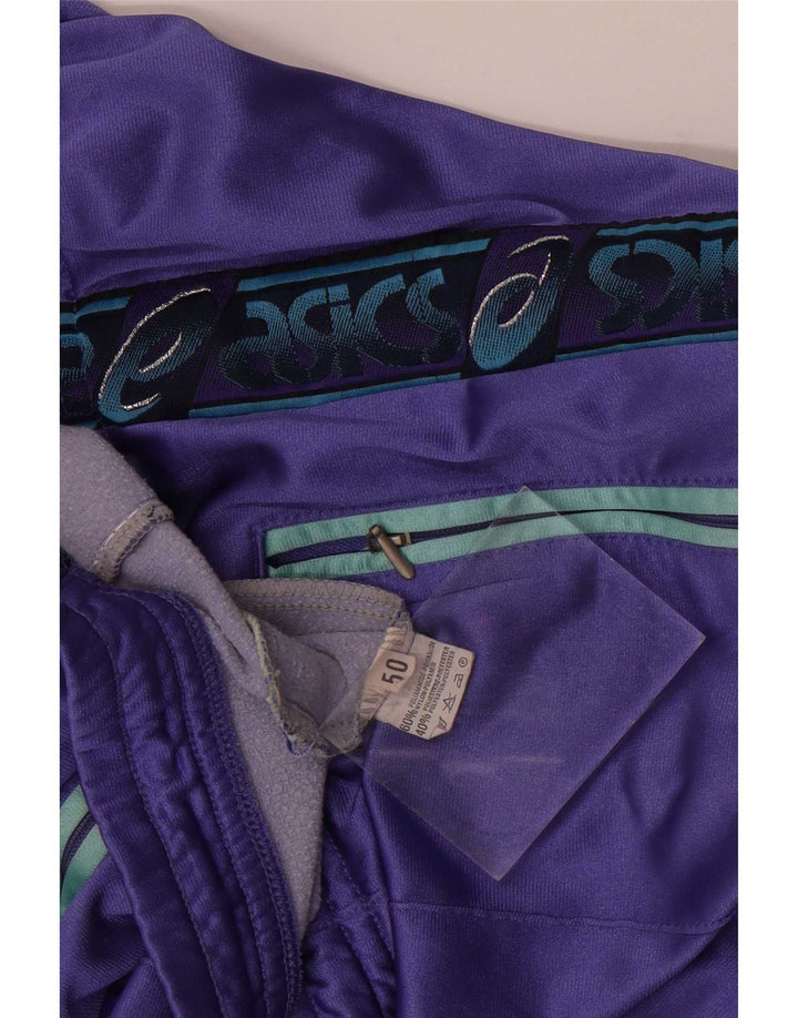 Calça de treino masculina Asics Graphic IT 50 Medium Purple Colourblock