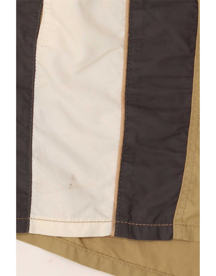 Shorts de natação masculino North Sails médio bege colorblock