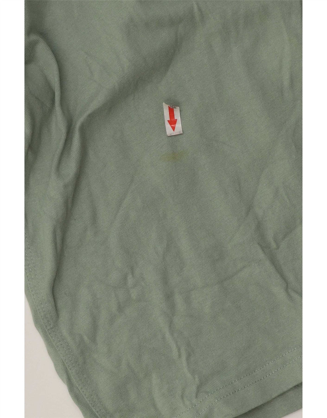 Carhartt Mens Top Manga Longa XL Verde Algodão