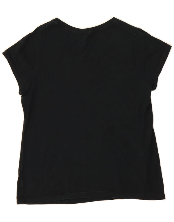 Camiseta feminina CHAMPION UK 14 grande preta
