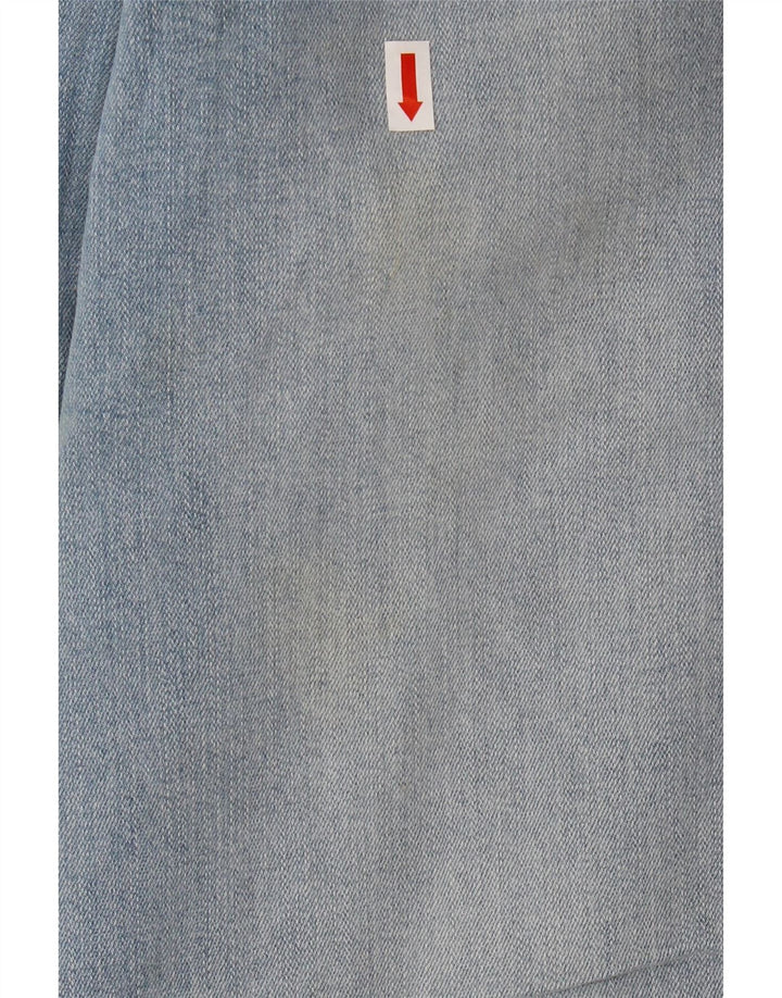 Calça jeans feminina BILLABONG cintura alta com perna larga W30 L27 azul