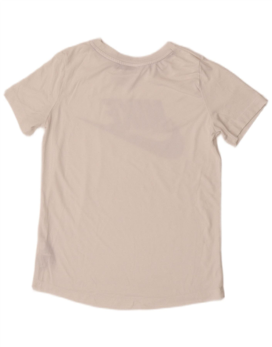 Camiseta Nike Feminina Graphic Top UK 10 Pequena Branca Poliéster