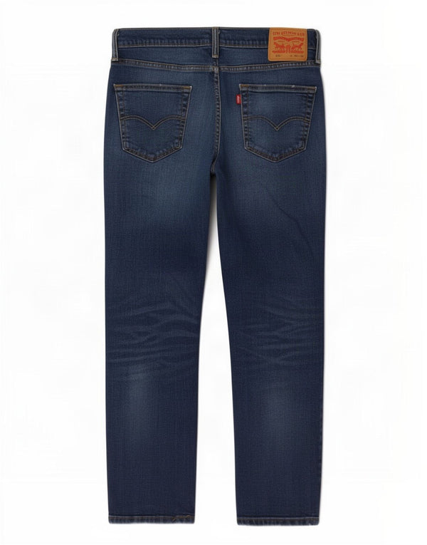 Levi's Masculino 511 Slim Jeans W34 L30 Azul Marinho Algodão