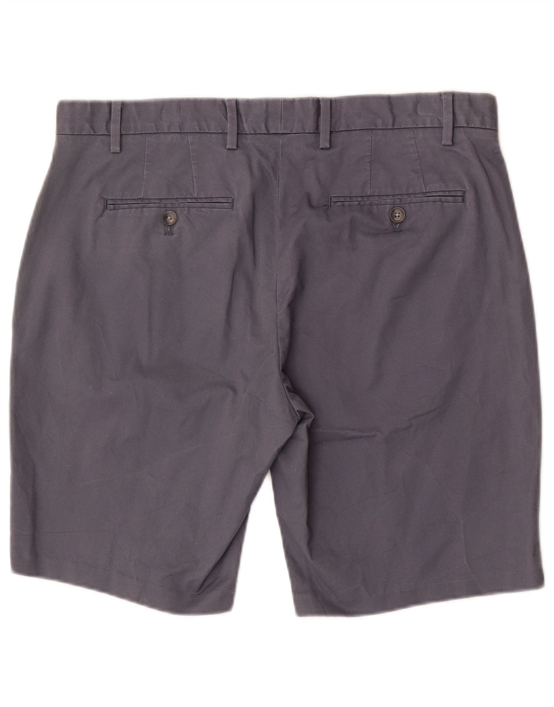 Shorts Chino Masculino Reiss W34 Grande Algodão Azul Marinho