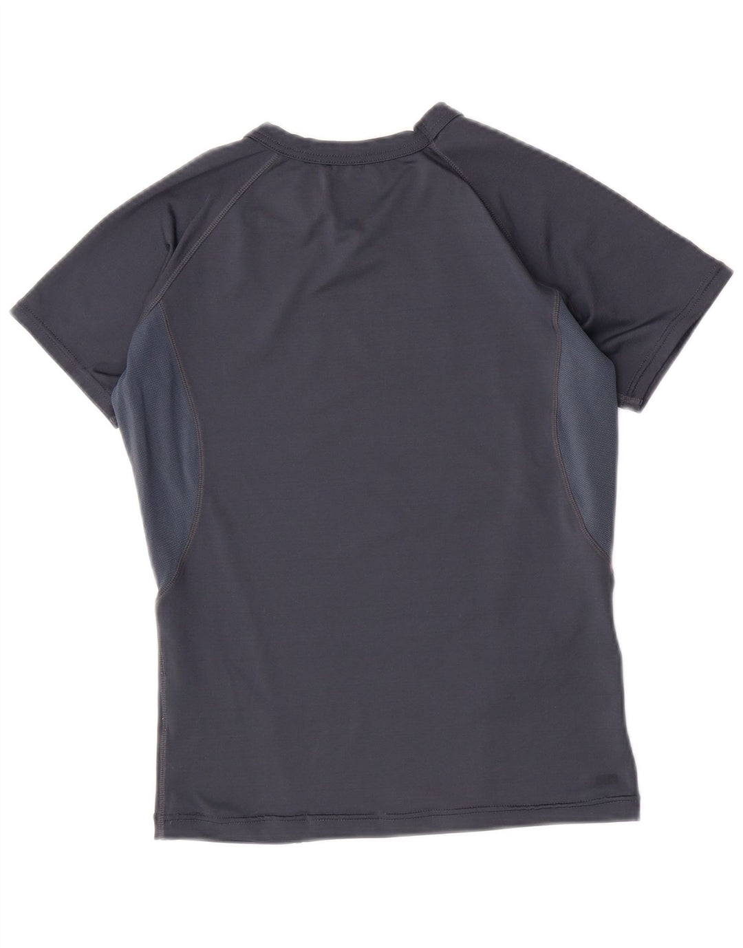 Camiseta Reebok Meninos Top 11-12 Anos Cinza Colorblock Poliéster