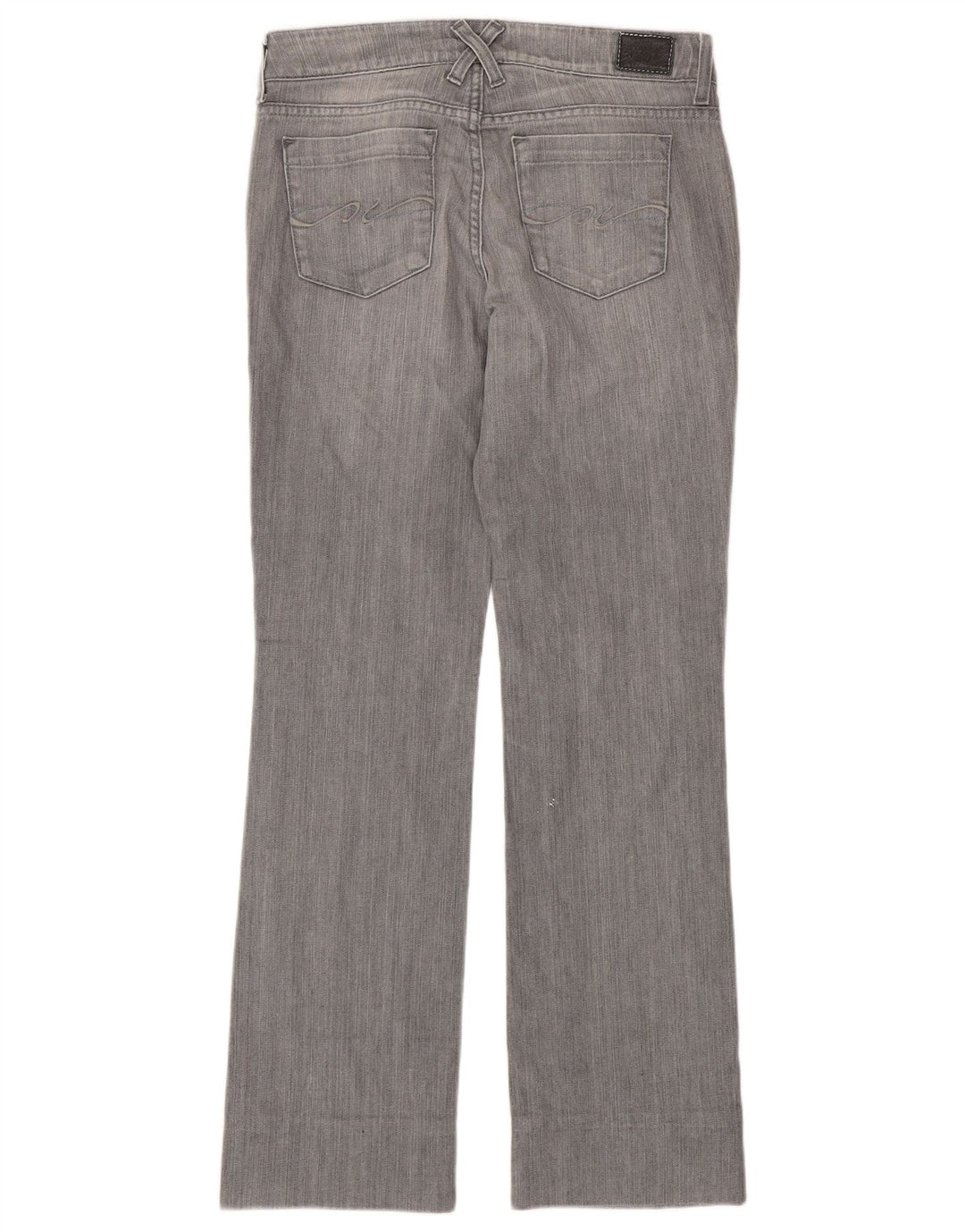 Jeans retos femininos TOMMY HILFIGER W28 L30 algodão cinza