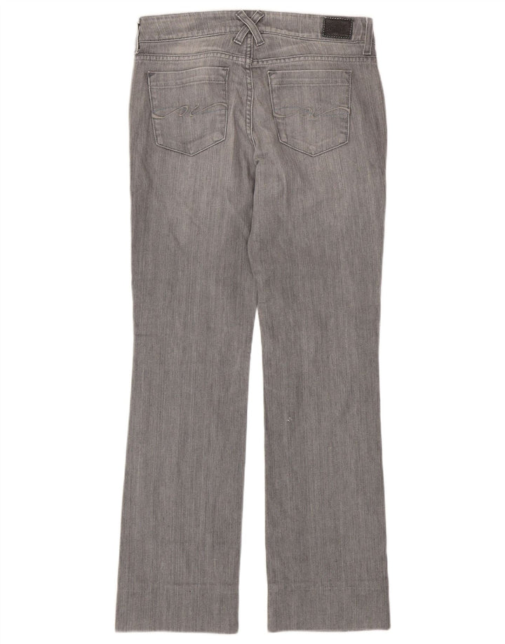Jeans retos femininos TOMMY HILFIGER W28 L30 algodão cinza