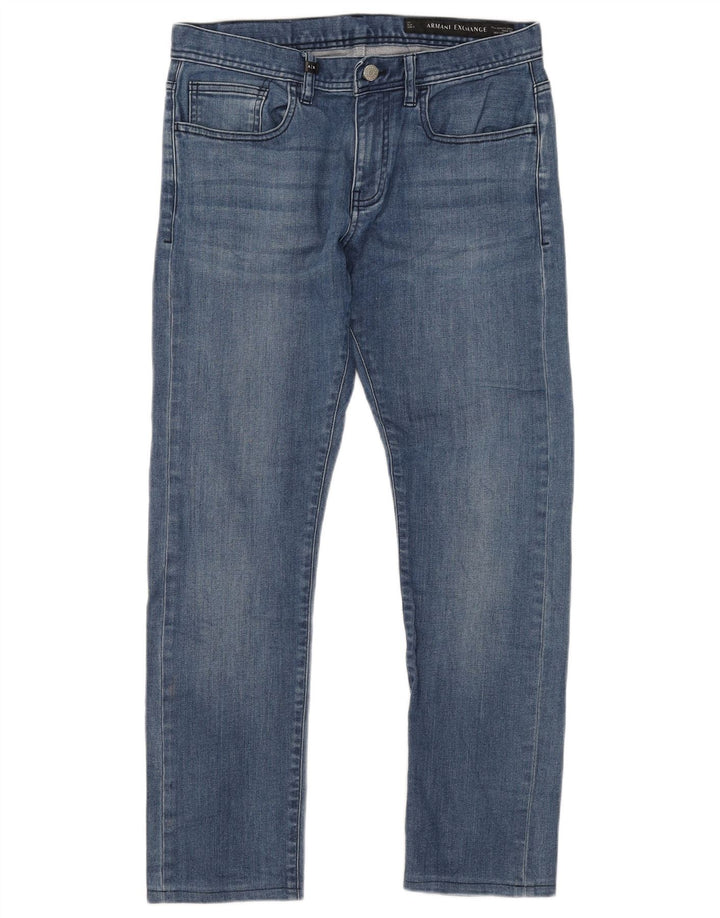 ARMANI EXCHANGE Jeans Slim Masculino W31 L28 Algodão Azul
