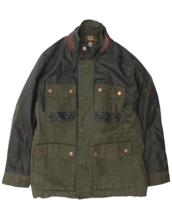 Jaqueta Timberland Masculina Earthkeepers Utility UK 44 2XL Verde Colourblock
