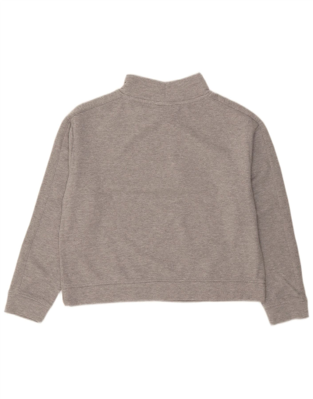 Suéter Tommy Hilfiger feminino cropped oversized Reino Unido 10 pequeno cinza