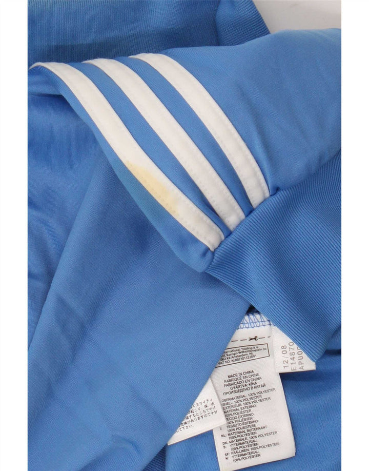 Adidas Mens Clima 365 Tracksuit Top Jacket Médio Azul Poliéster
