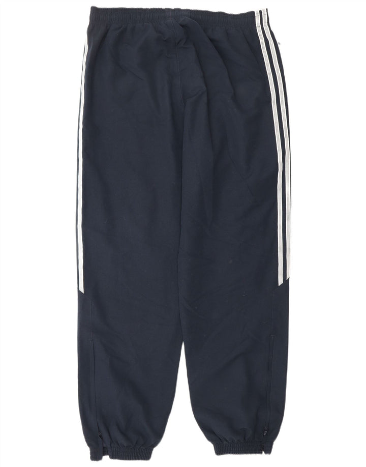 ADIDAS Mens Calças de treino Joggers Médio Azul Marinho Poliéster