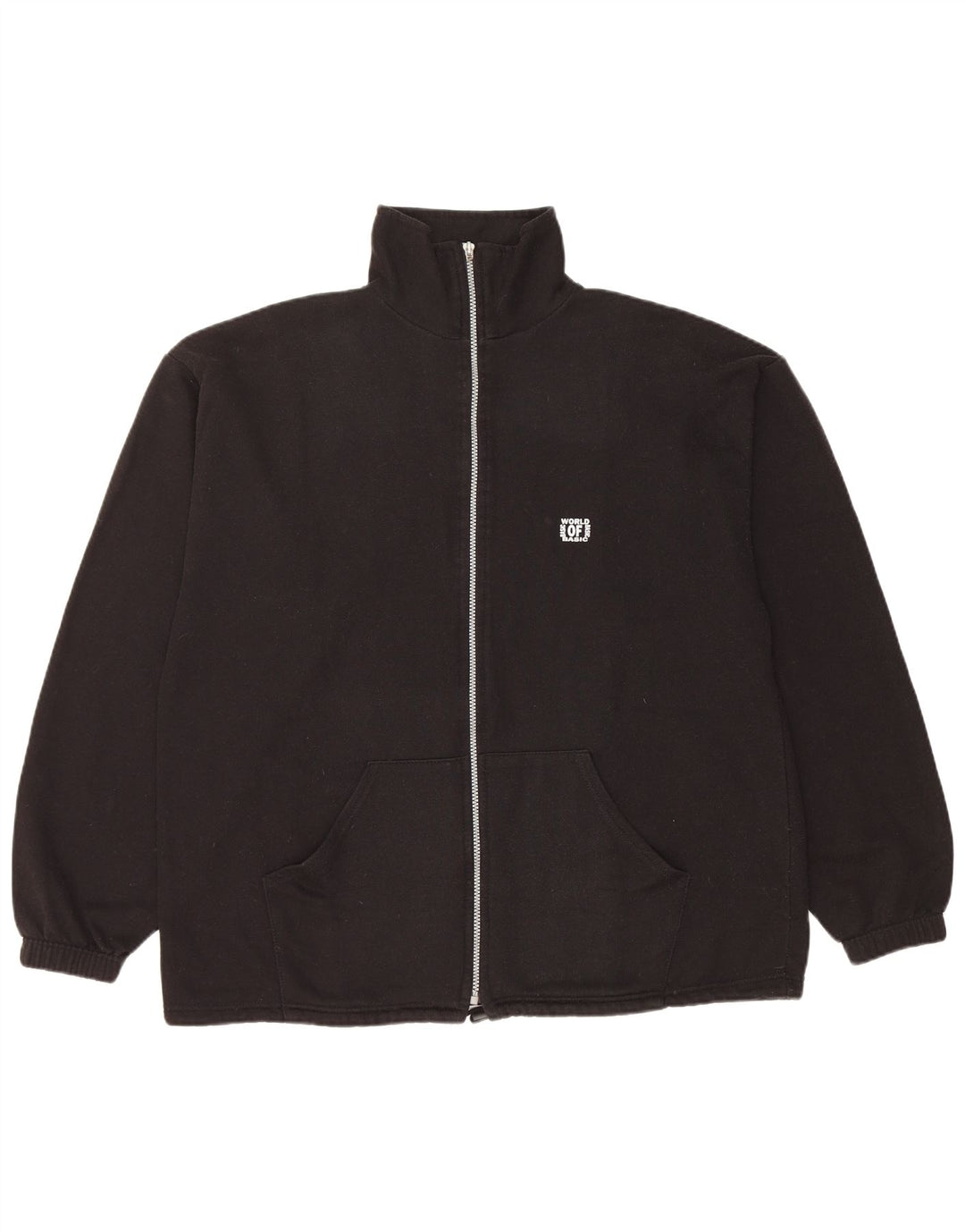 Casaco de treino masculino vintage XL preto