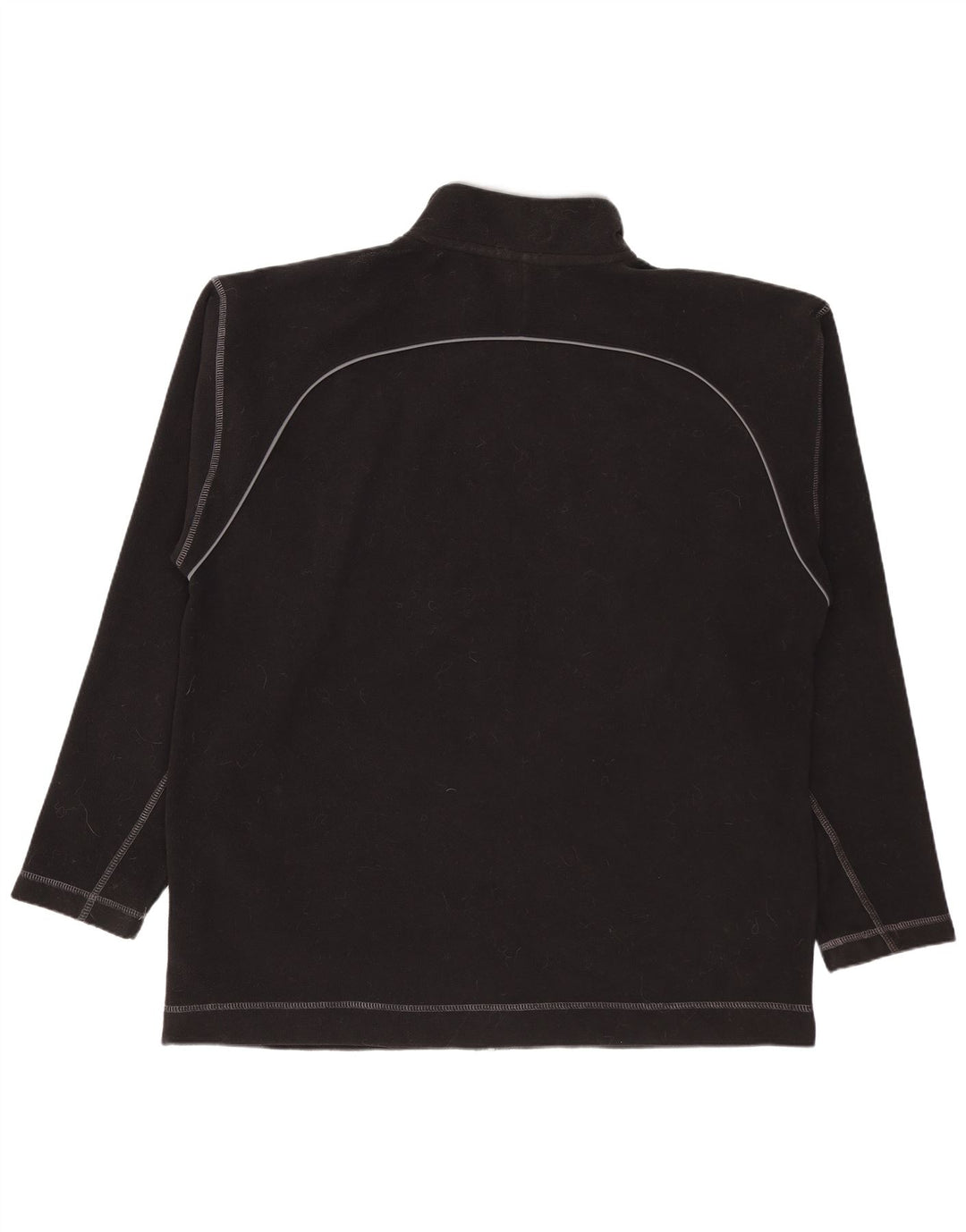 Jaqueta de lã masculina Weird Fish Reino Unido 40 grande poliéster preto