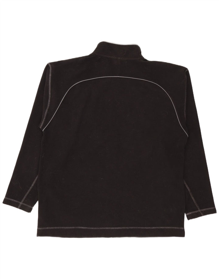Jaqueta de lã masculina Weird Fish Reino Unido 40 grande poliéster preto