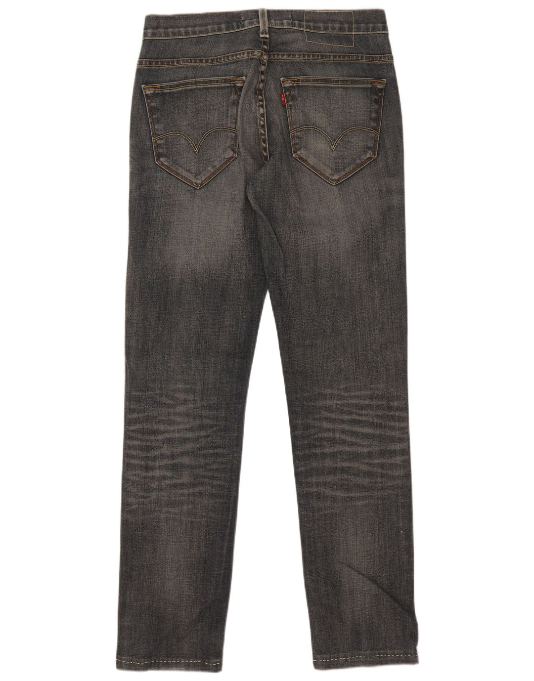Levi's Masculino 519 Slim Jeans W30 L31 Algodão Preto