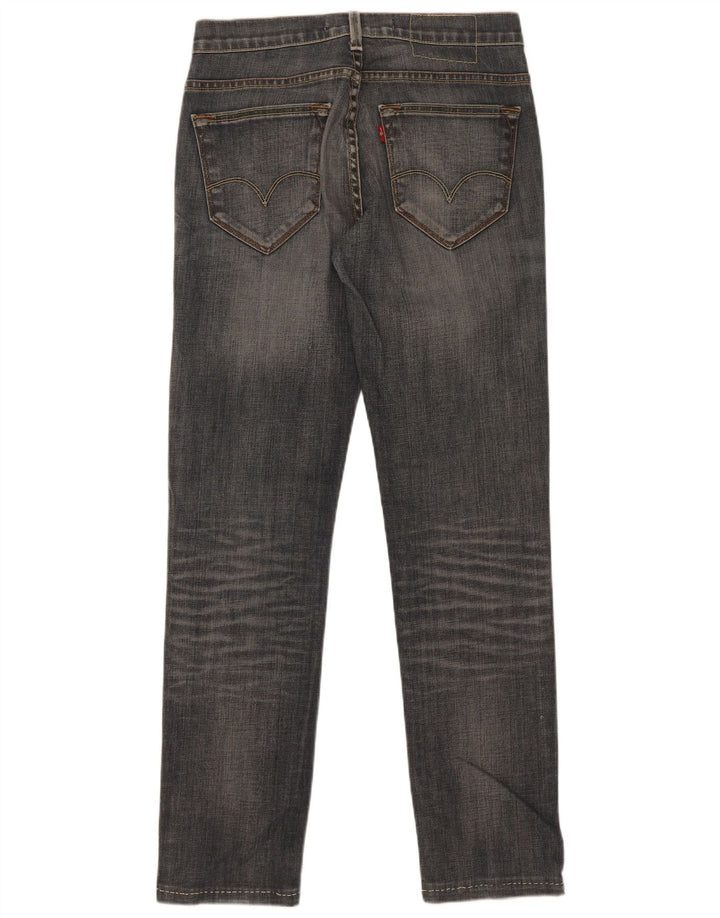 Levi's Masculino 519 Slim Jeans W30 L31 Algodão Preto