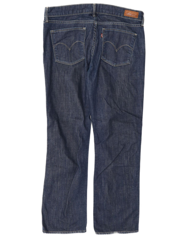 Calça jeans feminina Levi's Demi Curve Skinny W29 L28 azul marinho algodão