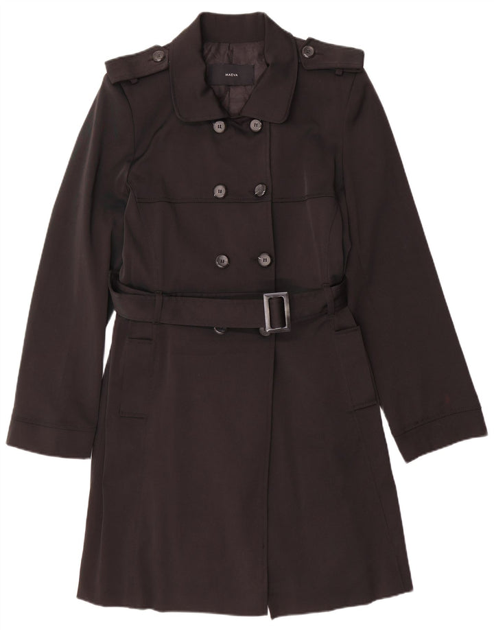 MAEVE Trench Coat feminino IT 44 poliéster preto médio