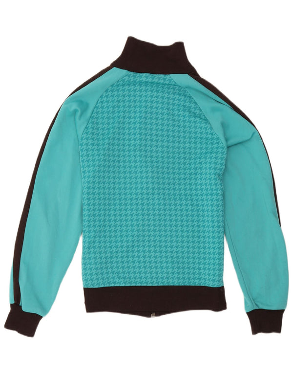Jaqueta masculina Puma Graphic Tracksuit Top Azul Médio Poliéster Colorblock