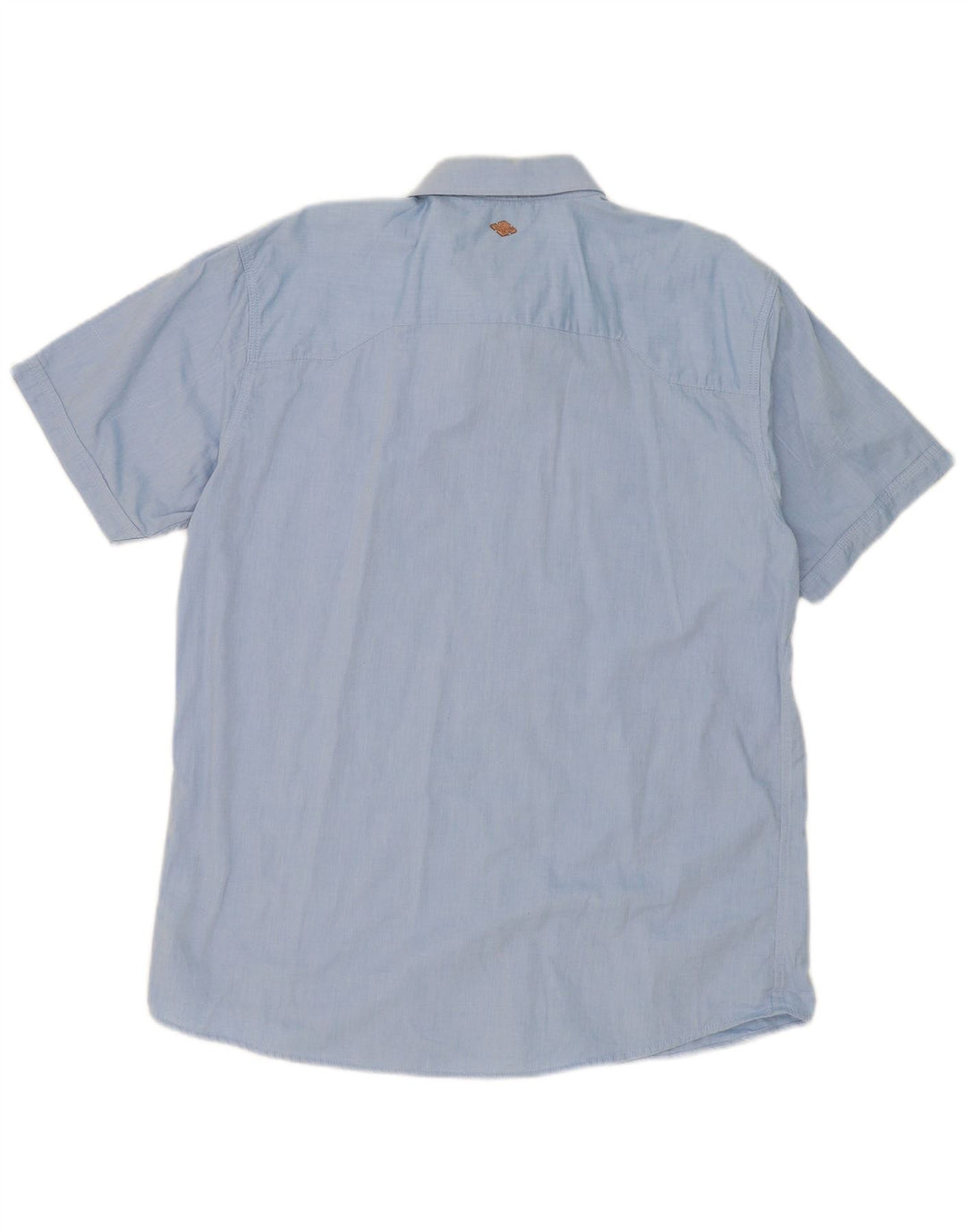 Camisa masculina de manga curta JACK & JONES 2XL algodão azul