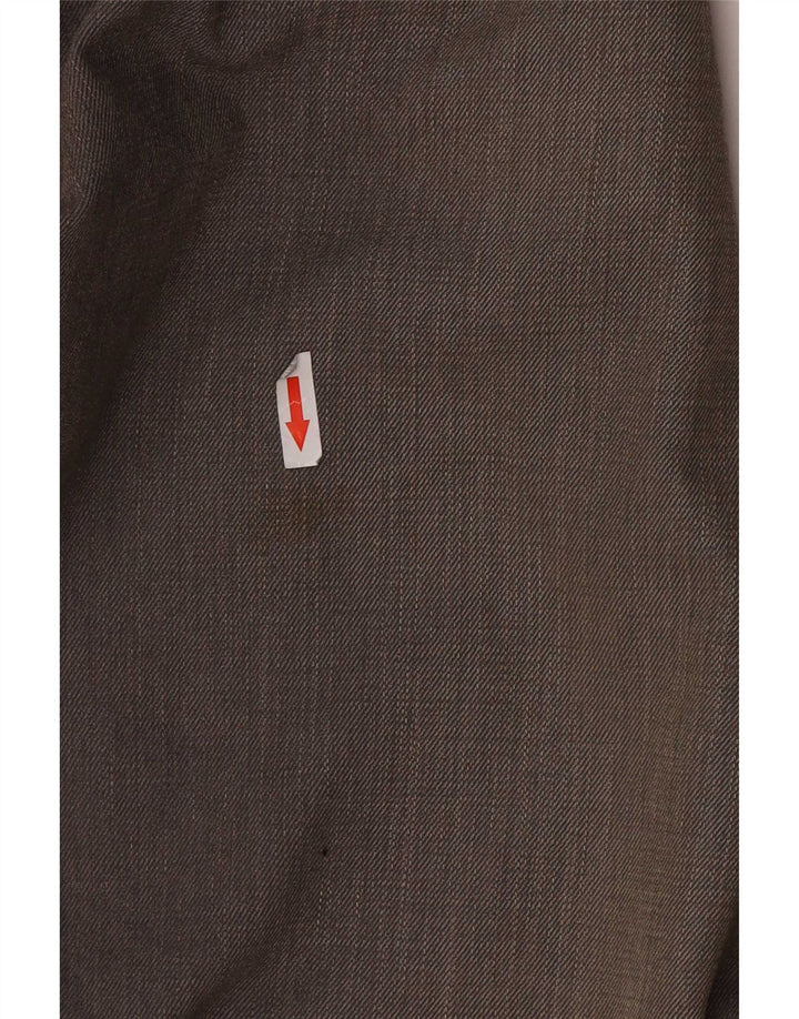 Hugo Boss Mens Straight Jeans W42 L34 Cinza Algodão