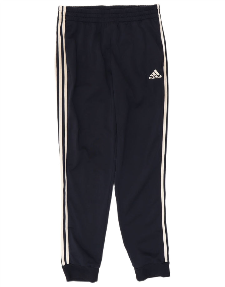 Calça de treino masculina Adidas Joggers médio azul marinho poliéster