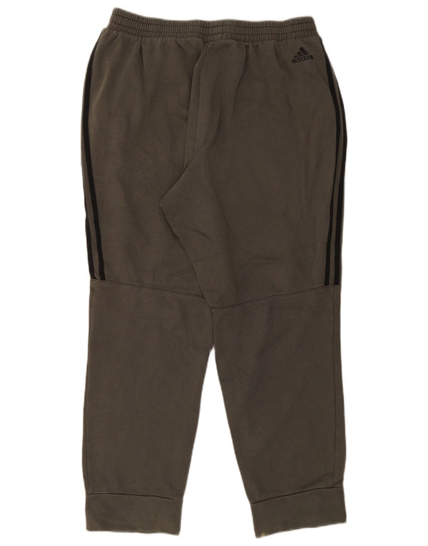 Adidas Mens Graphic Treino Calça Joggers Grande Algodão Verde