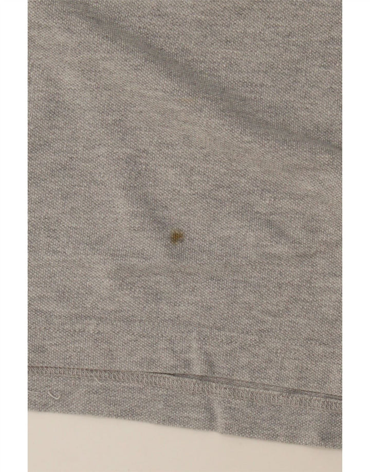 Camisa polo masculina LEVI'S algodão cinza médio