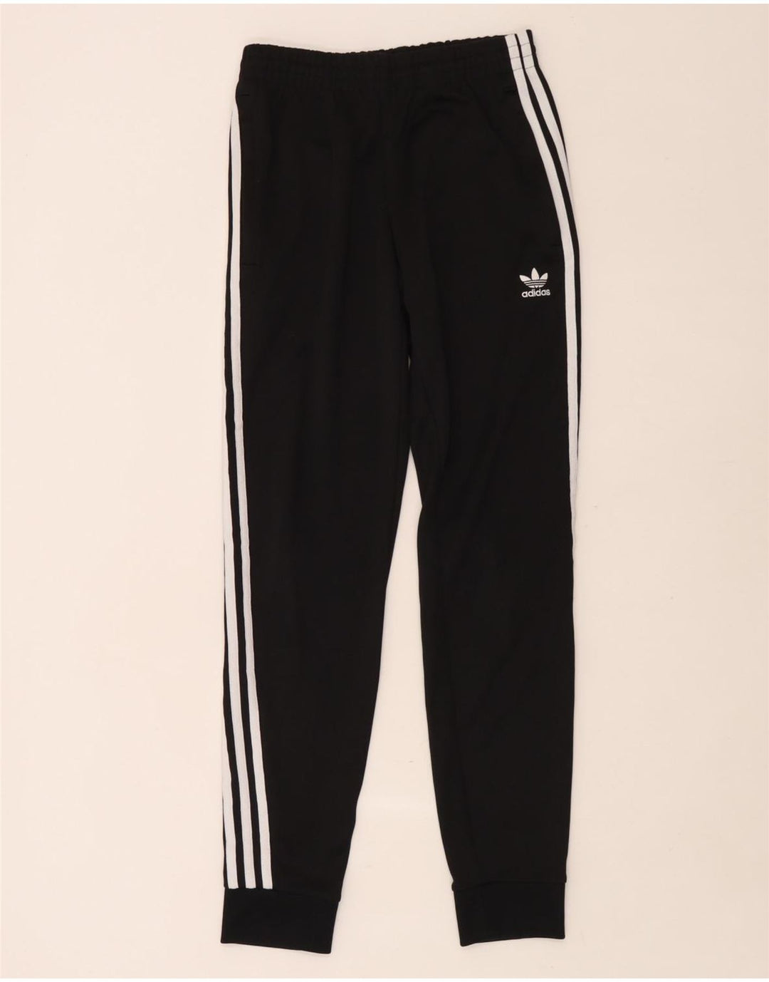 Adidas Mens Treino Calças Joggers Pequeno Poliéster Preto