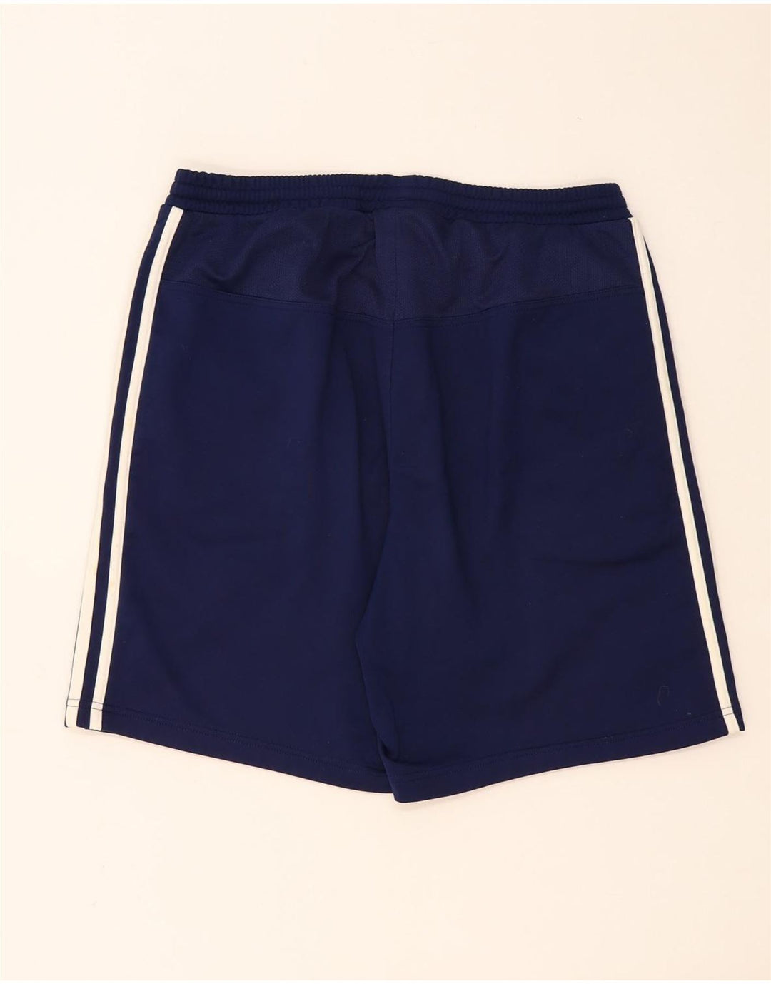 Shorts esportivos masculinos ADIDAS grandes poliéster azul marinho