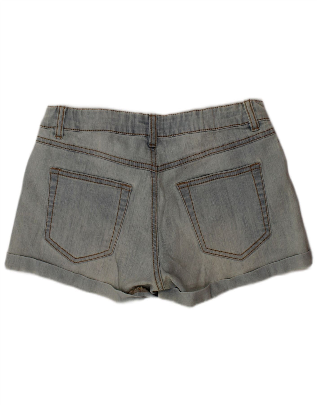 Shorts jeans para meninas BENETTON 11-12 anos W26 azul