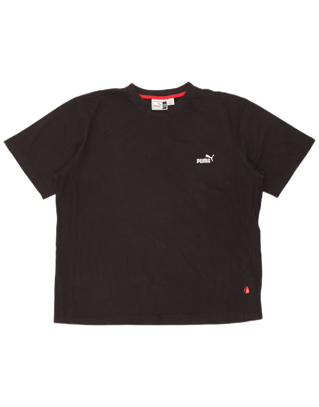 Camiseta masculina PUMA Top 2XL algodão preto