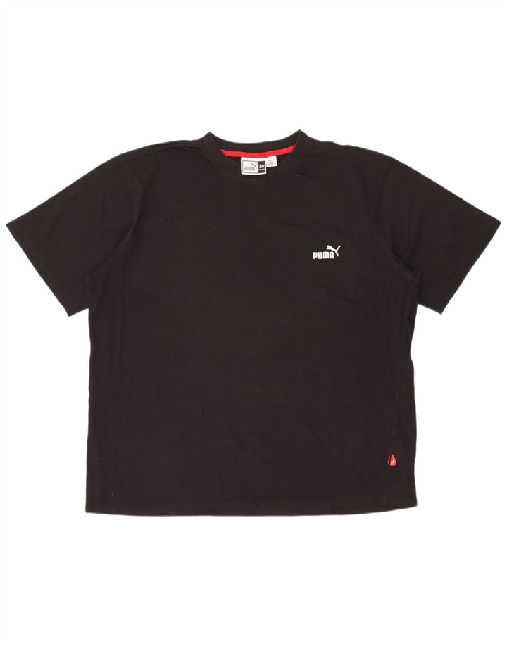 Camiseta masculina PUMA Top 2XL algodão preto