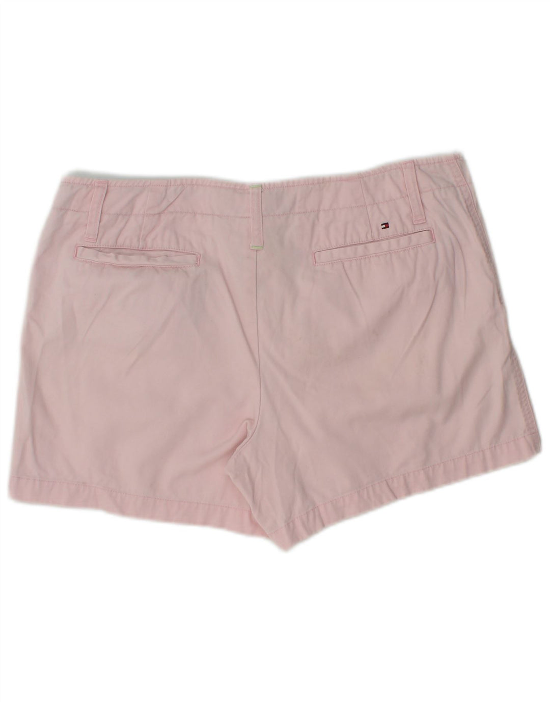Shorts Chino feminino TOMMY HILFIGER EUA 10 grande W32 algodão rosa