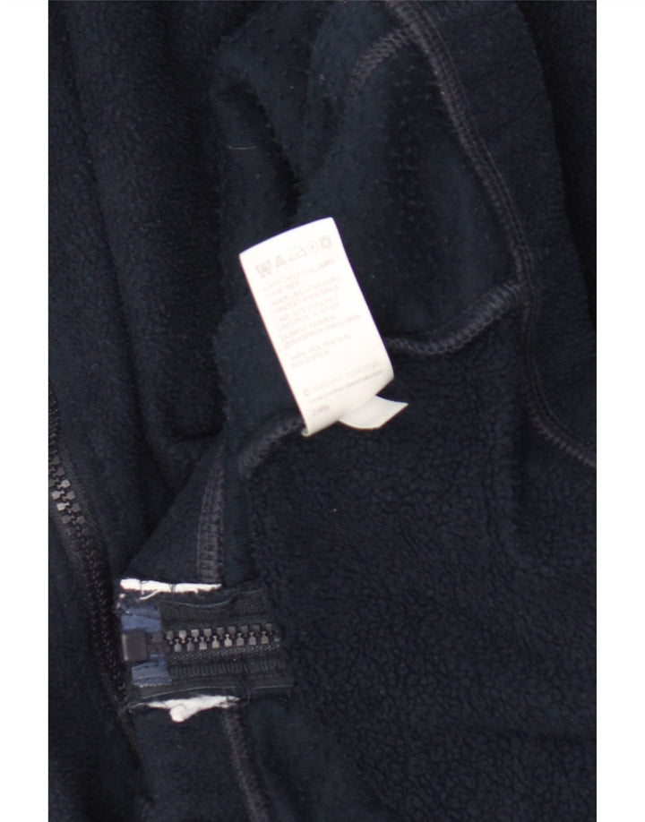 Jaqueta de lã masculina Marks & Spencer Reino Unido 40 grande poliéster azul marinho