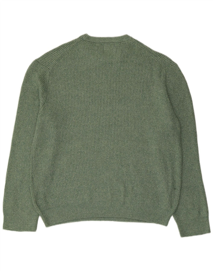 Suéter masculino Marks & Spencer com gola redonda 2XL poliamida verde