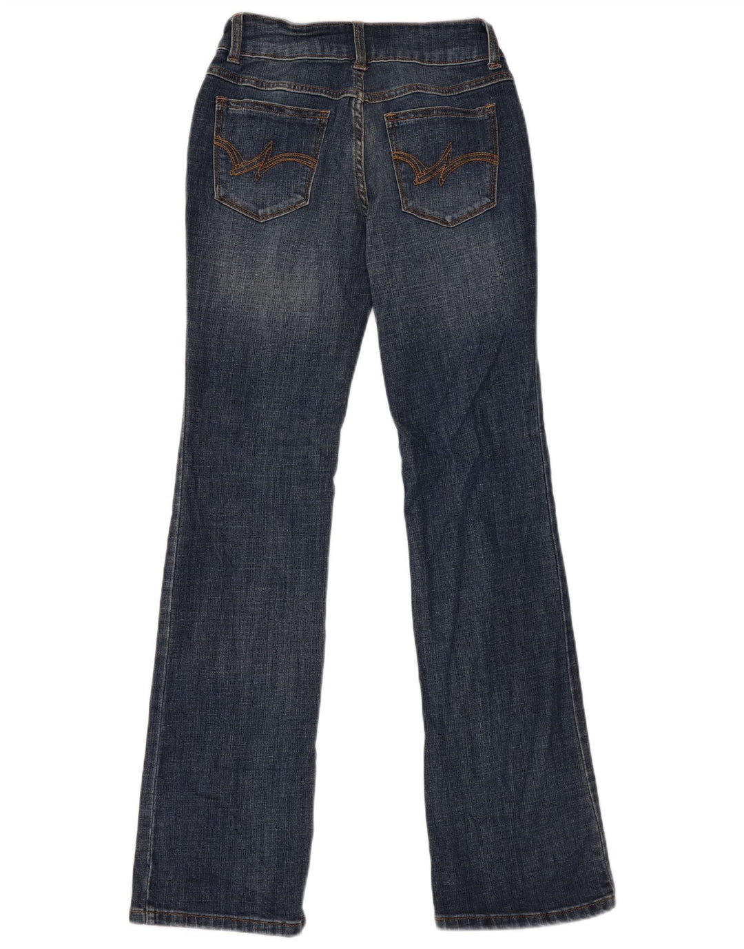Jeans feminino Bootcut WRANGLER EUA 0 XS W26 L32 algodão azul