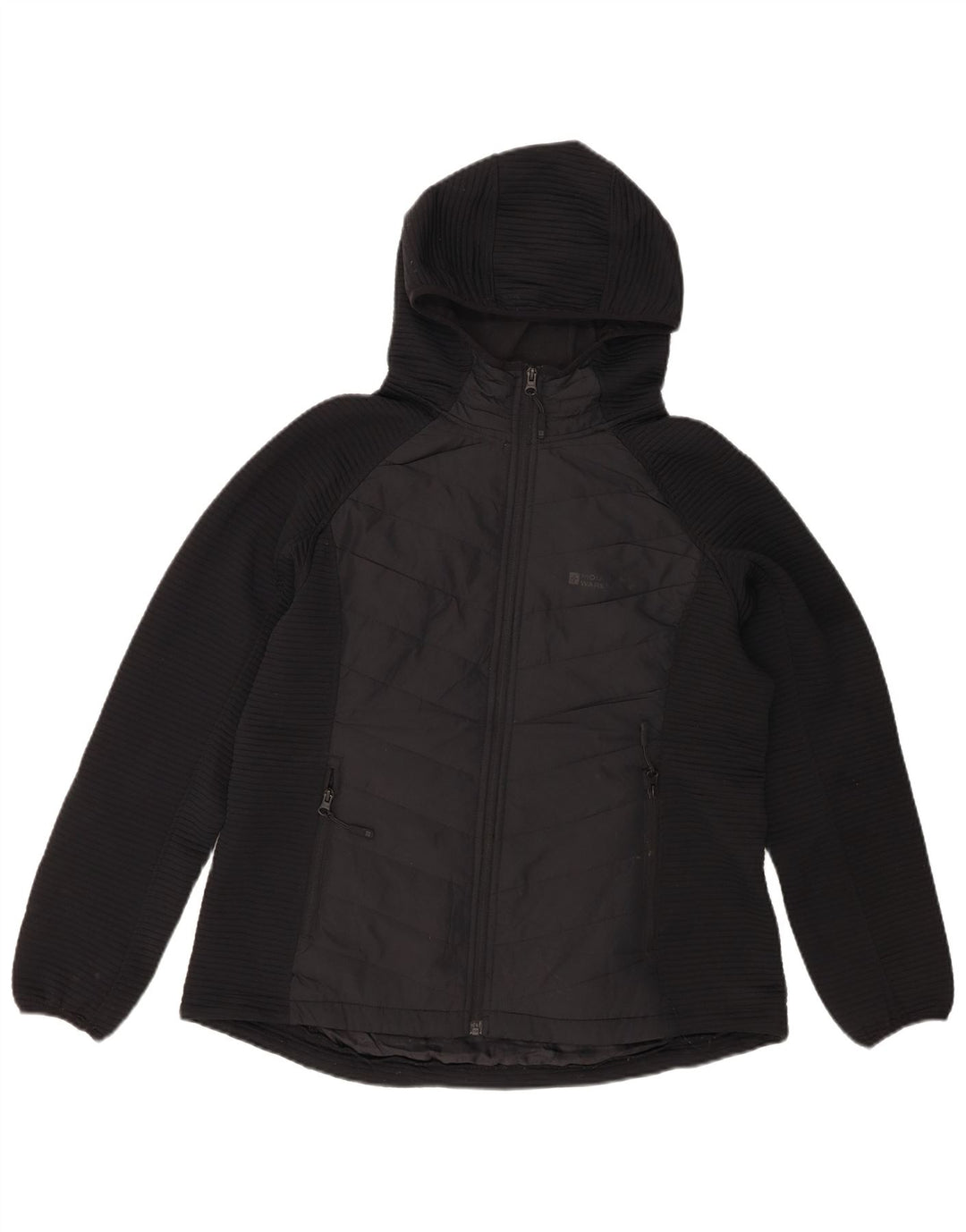 Jaqueta feminina acolchoada com capuz MOUNTAIN WAREHOUSE UK 16 grande preta